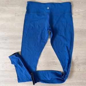 lululemon blue leggings